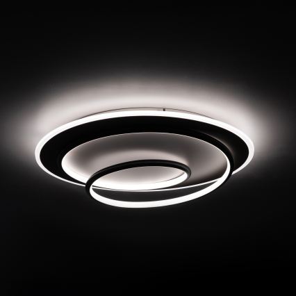BRILAGI - LED Stmívatelné stropní svítidlo FLARE LED/70W/230V 3000-6000K pr. 50 cm bílá/černá + dálkové ovládání