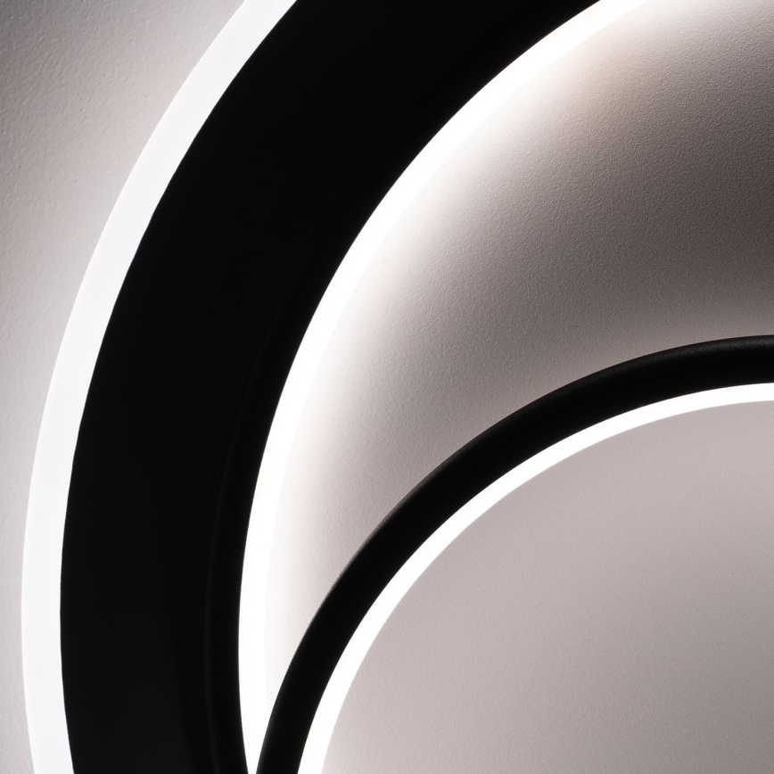 BRILAGI - LED Stmívatelné stropní svítidlo FLARE LED/70W/230V 3000-6000K pr. 50 cm bílá/černá + dálkové ovládání