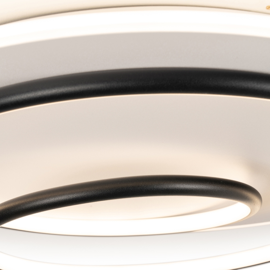BRILAGI - LED Stmívatelné stropní svítidlo FLARE LED/70W/230V 3000-6000K pr. 50 cm bílá/černá + dálkové ovládání