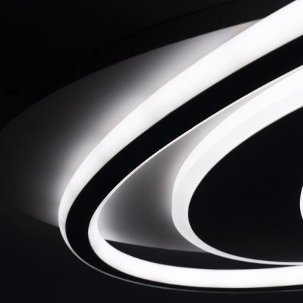 BRILAGI - LED Stmívatelné stropní svítidlo IRIS LED/78W/230V 3000-6000K 37x49 cm bílá + dálkové ovládání