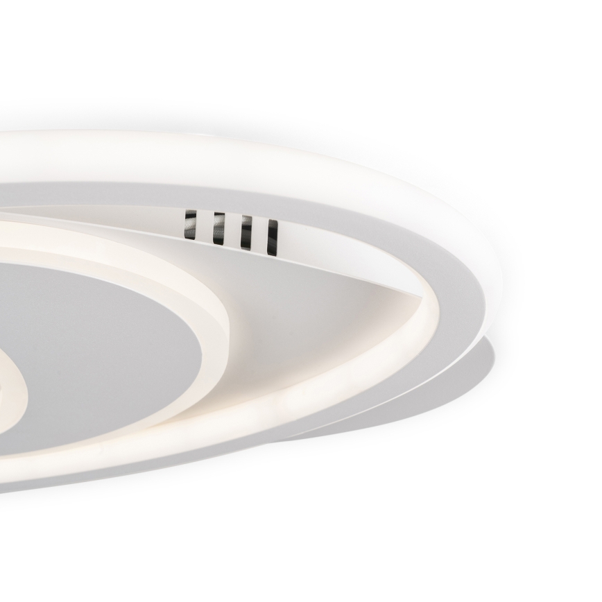 BRILAGI - LED Stmívatelné stropní svítidlo IRIS LED/78W/230V 3000-6000K 37x49 cm bílá + dálkové ovládání