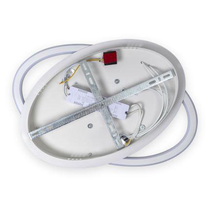 BRILAGI - LED Stmívatelné stropní svítidlo IRIS LED/78W/230V 3000-6000K 37x49 cm bílá + dálkové ovládání