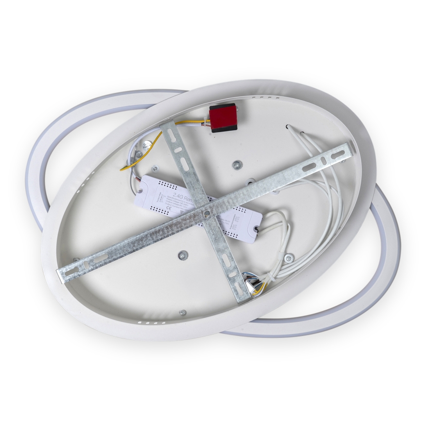 BRILAGI - LED Stmívatelné stropní svítidlo IRIS LED/78W/230V 3000-6000K 37x49 cm bílá + dálkové ovládání