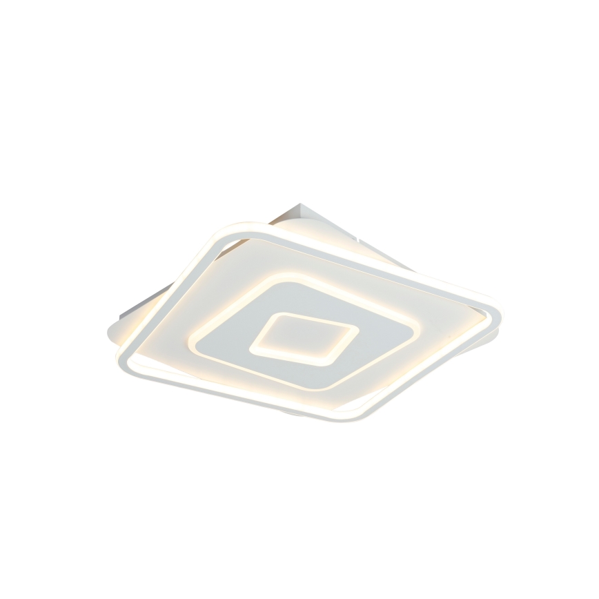 Brilagi - LED Stmívatelné stropní svítidlo IRIS LED/98W/230V 3000-6000K 50x50 cm bílá + dálkové ovládání