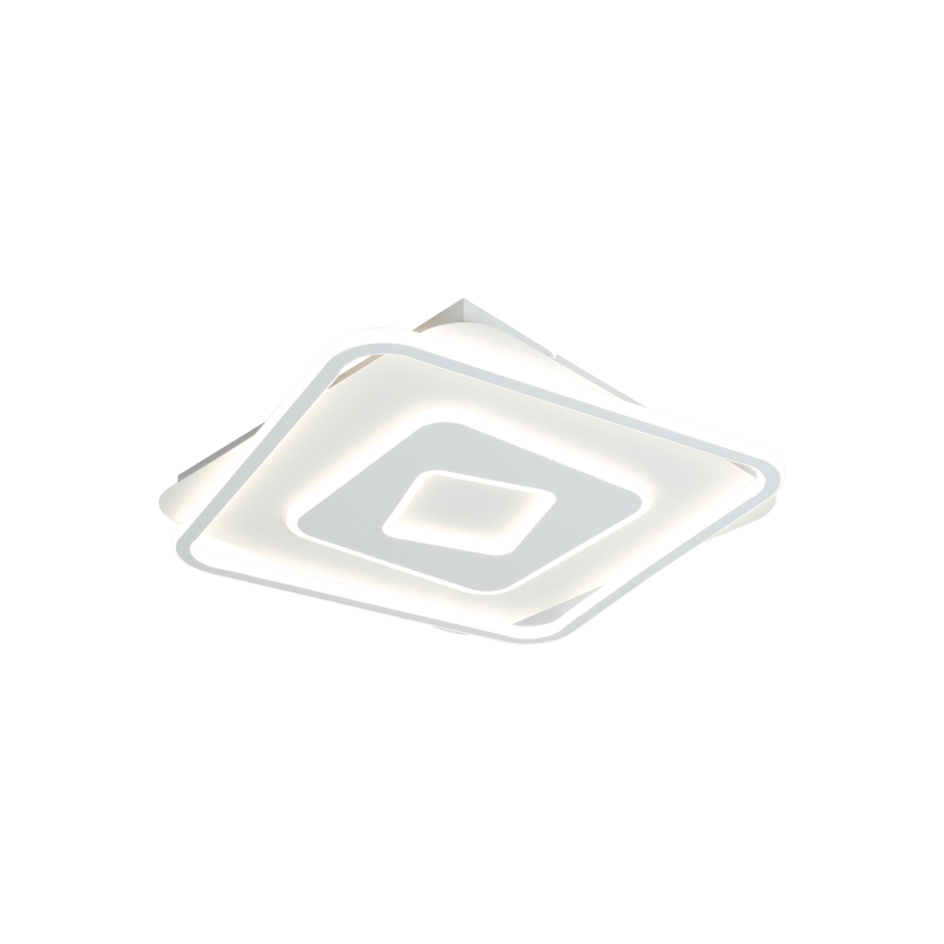 Brilagi - LED Stmívatelné stropní svítidlo IRIS LED/98W/230V 3000-6000K 50x50 cm bílá + dálkové ovládání