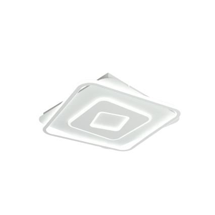 Brilagi - LED Stmívatelné stropní svítidlo IRIS LED/98W/230V 3000-6000K 50x50 cm bílá + dálkové ovládání