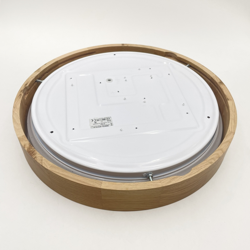 Brilagi - LED Stmívatelné stropní svítidlo MANAROLA SMART STARS LED/24W/230V 3000-6000K Wi-Fi Tuya Beacon pr. 41 cm dub + dálkové ovládání