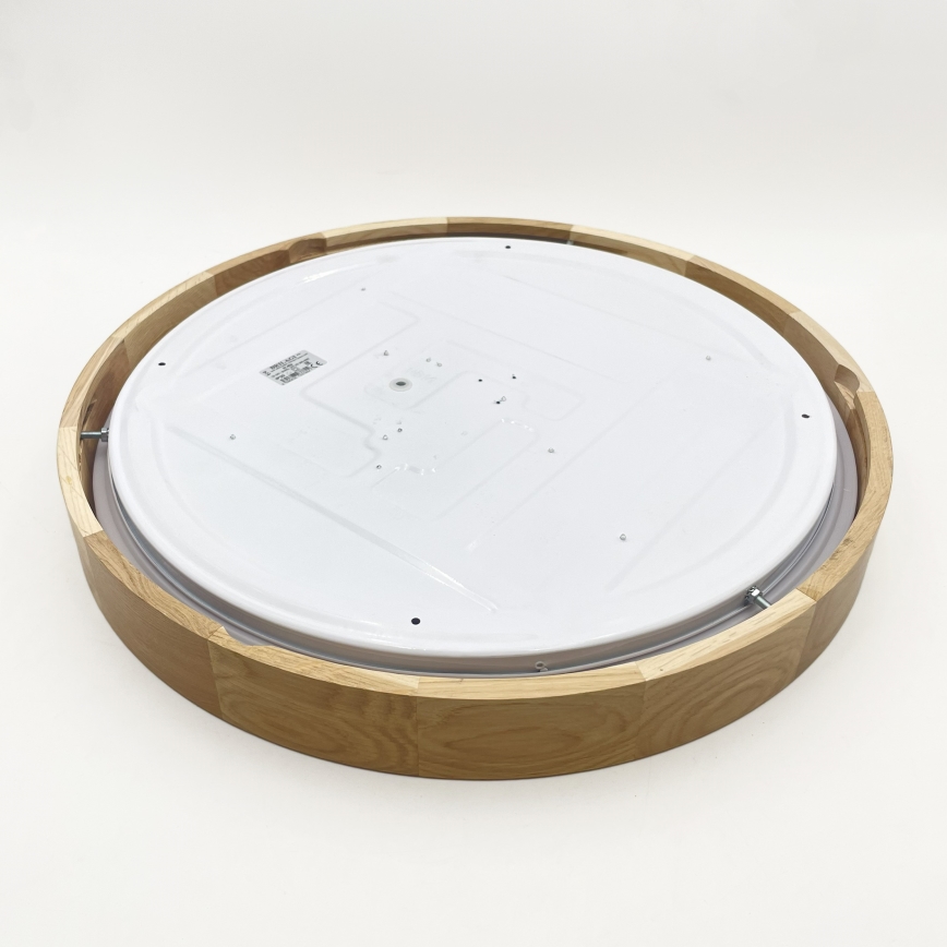Brilagi - LED Stmívatelné stropní svítidlo MANAROLA SMART LED/36W/230V 3000-6000K Wi-Fi Tuya Beacon pr. 51 cm dub + dálkové ovládání