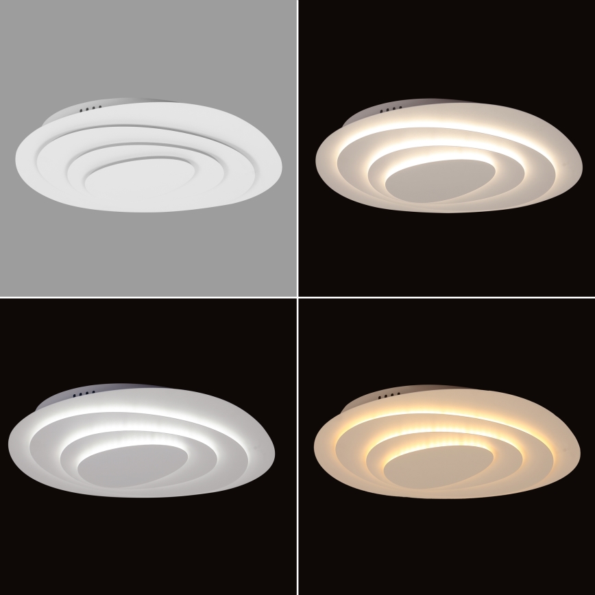 Brilagi - LED Stmívatelné stropní svítidlo MODERN MAXI LED/105W/230V 3000-6000K 83,5x100 cm + dálkové ovládání