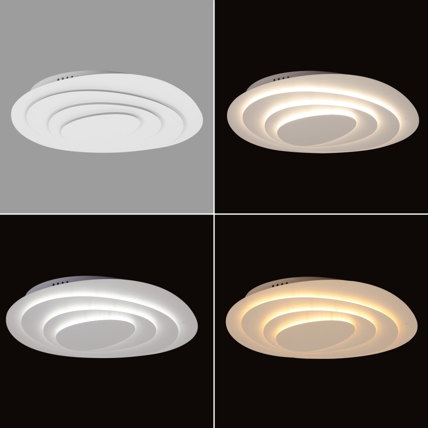 Brilagi - LED Stmívatelné stropní svítidlo MODERN MAXI LED/87W/230V 3000-6000K 67x80 cm + dálkové ovládání