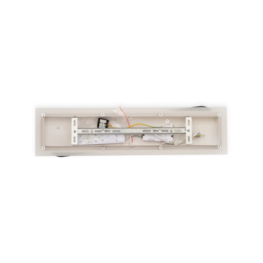 Brilagi - LED Stmívatelné stropní svítidlo OUTLINE LED/52W/230V 3000-6000K 15x60 cm bílá/černá + dálkové ovládání