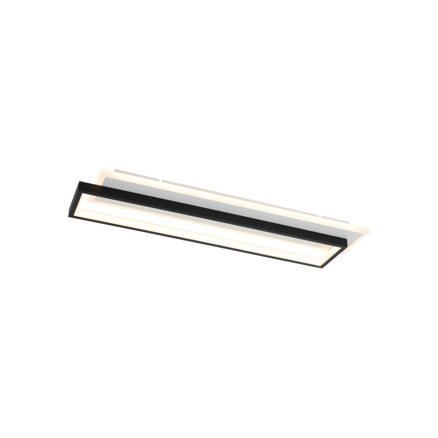 Brilagi - LED Stmívatelné stropní svítidlo OUTLINE LED/66W/230V 3000-6000K 15x60 cm bílá/černá + dálkové ovládání