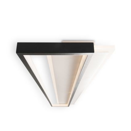 Brilagi - LED Stmívatelné stropní svítidlo OUTLINE LED/90W/230V 3000-6000K 18x100 cm bílá/černá + dálkové ovládání