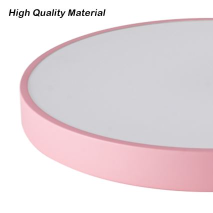 Brilagi - LED Stmívatelné stropní svítidlo POOL LED/36W/230V 3000-6000K pr. 30 cm růžová + dálkové ovládání