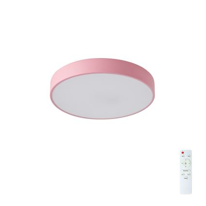 Brilagi - LED Stmívatelné stropní svítidlo POOL LED/36W/230V 3000-6000K pr. 30 cm růžová + dálkové ovládání