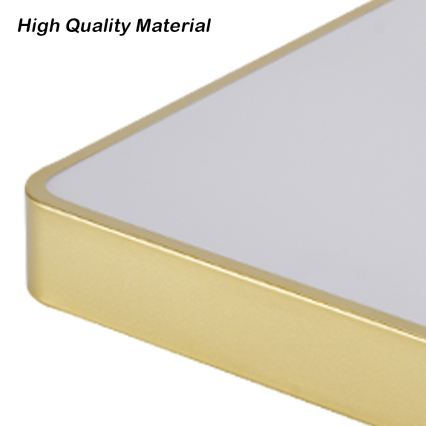 Brilagi - LED Stmívatelné stropní svítidlo POOL LED/36W/230V 3000-6000K 40x40 cm zlatá + dálkové ovládání