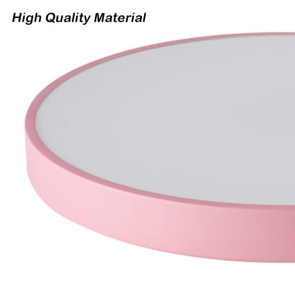 Brilagi - LED Stmívatelné stropní svítidlo POOL LED/48W/230V 3000-6000K pr. 40 cm růžová + dálkové ovládání