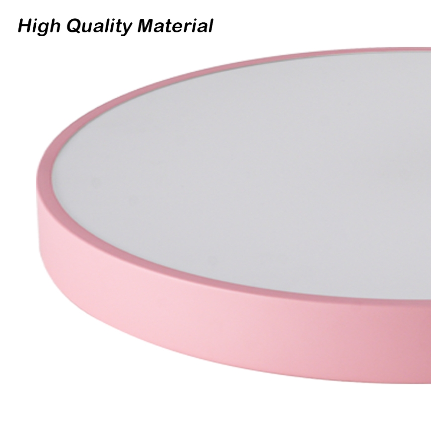 Brilagi - LED Stmívatelné stropní svítidlo POOL LED/48W/230V 3000-6000K pr. 40 cm růžová + dálkové ovládání