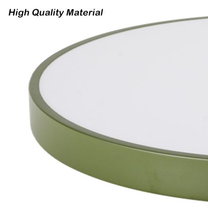 Brilagi - LED Stmívatelné stropní svítidlo POOL LED/48W/230V 3000-6000K pr. 40 cm zelená + dálkové ovládání