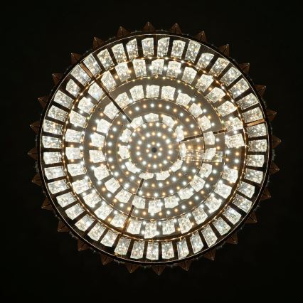 BRILAGI - LED Stmívatelné stropní svítidlo SPECTRA LED/45W/230V 3000-6000K pr. 48 cm zlatá + dálkové ovládání