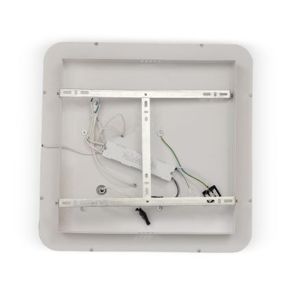 Brilagi - LED Stmívatelné stropní svítidlo UNITY LED/75W/230V + 1xGU10/3W 3000-6000K 50x50 cm bílá/černá + dálkové ovládání