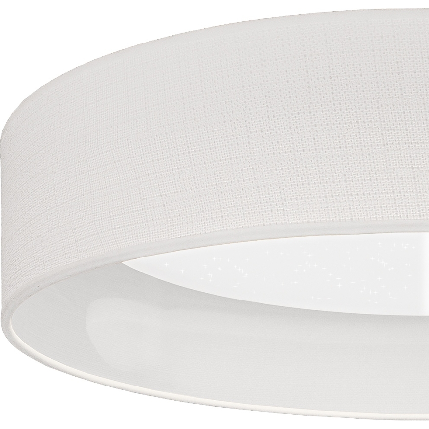 Brilagi - LED Stmívatelné stropní svítidlo VELVET SMARTIX STARS LED/24W/230V 3000-6000K pr. 45 cm bílá Wi-Fi Tuya Beacon + dálkové ovládání