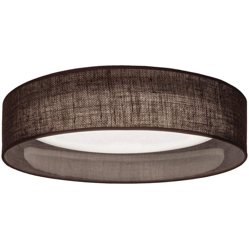 BRILAGI - LED Stmívatelné stropní svítidlo VELVET SMARTIX STARS LED/24W/230V 3000-6000K pr. 45 cm hnědá Wi-Fi Tuya Beacon + dálkové ovládání