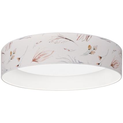 Brilagi - LED Stmívatelné stropní svítidlo VELVET SMARTIX STARS LED/36W/230V 3000-6000K pr. 55 cm bílá/květiny Wi-Fi Tuya Beacon + dálkové ovládání