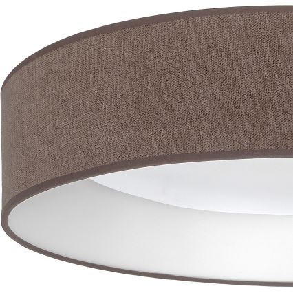 BRILAGI - LED Stmívatelné stropní svítidlo VELVET SMARTIX STARS LED/36W/230V 3000-6000K pr. 55 cm hnědá Wi-Fi Tuya Beacon + dálkové ovládání
