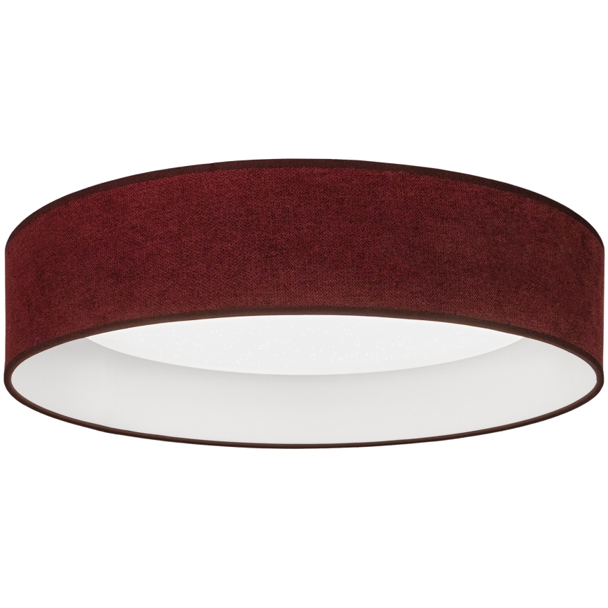 Brilagi - LED Stmívatelné stropní svítidlo VELVET SMARTIX STARS LED/36W/230V 3000-6000K pr. 55 cm vínová Wi-Fi Tuya Beacon + dálkové ovládání