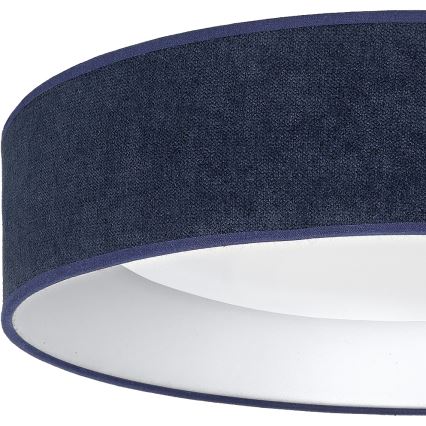 Brilagi - LED Stmívatelné stropní svítidlo VELVET SMARTIX LED/24W/230V 3000-6000K pr. 45 cm modrá Wi-Fi Tuya Beacon + dálkové ovládání