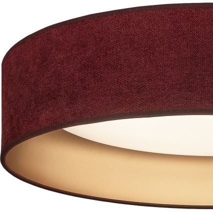 BRILAGI - LED Stmívatelné stropní svítidlo VELVET SMARTIX LED/24W/230V 3000-6000K pr. 45 cm vínová/zlatá Wi-Fi Tuya Beacon + dálkové ovládání