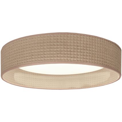 Brilagi - LED Stmívatelné stropní svítidlo VELVET SMARTIX LED/36W/230V 3000-6000K pr. 55 cm béžová Wi-Fi Tuya Beacon + dálkové ovládání