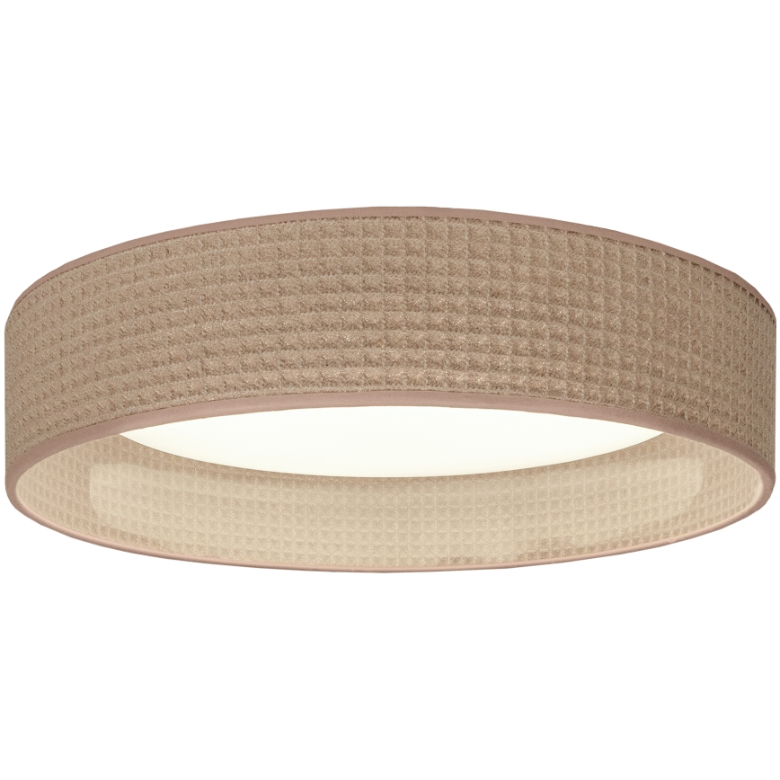 Brilagi - LED Stmívatelné stropní svítidlo VELVET SMART VARI LED/24W/230V 3000-6500K pr. 45 cm béžová + dálkové ovládání