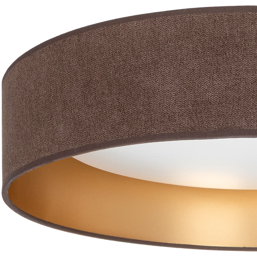 BRILAGI - LED Stmívatelné stropní svítidlo VELVET SMART VARI LED/24W/230V 3000-6500K pr. 45 cm hnědá/zlatá + dálkové ovládání