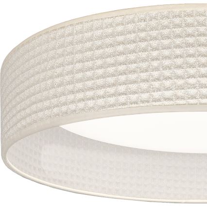 Brilagi - LED Stmívatelné stropní svítidlo VELVET SMART VARI LED/24W/230V 3000-6500K pr. 45 cm krémová + dálkové ovládání