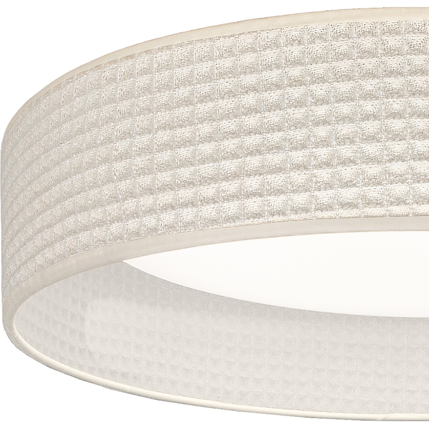 Brilagi - LED Stmívatelné stropní svítidlo VELVET SMART VARI LED/24W/230V 3000-6500K pr. 45 cm krémová + dálkové ovládání
