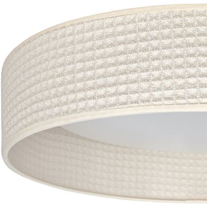 Brilagi - LED Stmívatelné stropní svítidlo VELVET SMART VARI LED/24W/230V 3000-6500K pr. 45 cm krémová + dálkové ovládání