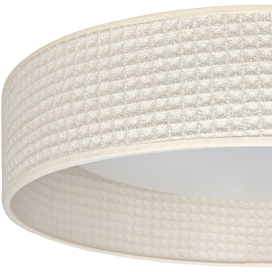Brilagi - LED Stmívatelné stropní svítidlo VELVET SMART VARI LED/24W/230V 3000-6500K pr. 45 cm krémová + dálkové ovládání