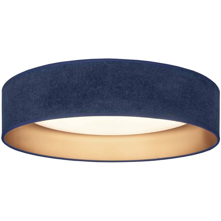 Brilagi - LED Stmívatelné stropní svítidlo VELVET SMART VARI LED/24W/230V 3000-6500K pr. 45 cm modrá/zlatá + dálkové ovládání
