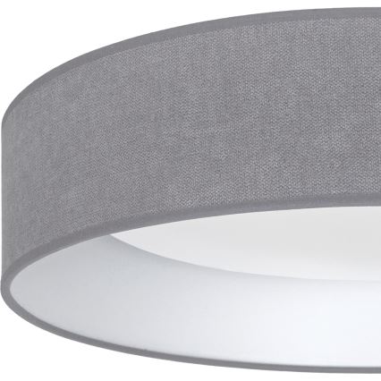 Brilagi - LED Stmívatelné stropní svítidlo VELVET SMART VARI LED/24W/230V 3000-6500K pr. 45 cm šedá + dálkové ovládání