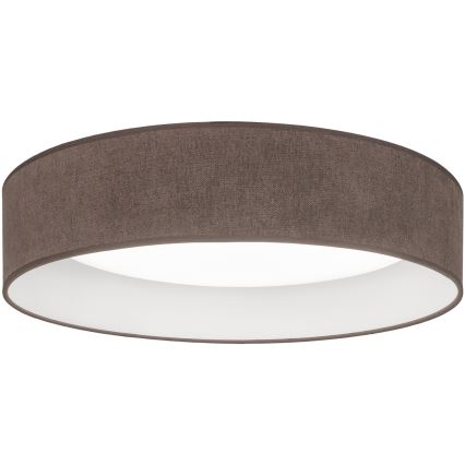 Brilagi - LED Stmívatelné stropní svítidlo VELVET SMART VARI LED/36W/230V 3000-6500K pr. 55 cm hnědá + dálkové ovládání