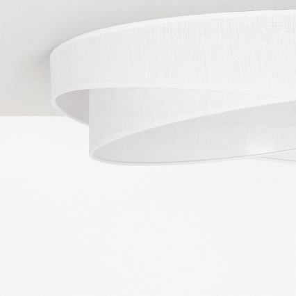 BRILAGI - LED Stmívatelné stropní svítidlo VELVET TWIST LED/36W/230V 3000-6000K pr. 65 cm Wi-Fi Tuya Beacon bílá + dálkové ovládání