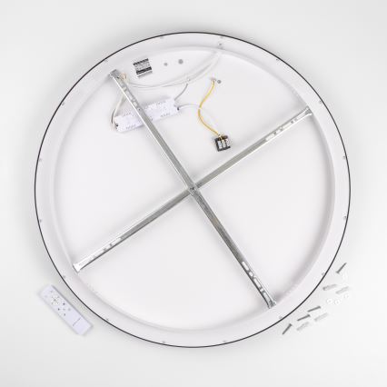 Brilagi - LED Stmívatelné stropní svítidlo FALCON II LED/108W/230V 3000-6500K pr. 80 cm černá + dálkové ovládání