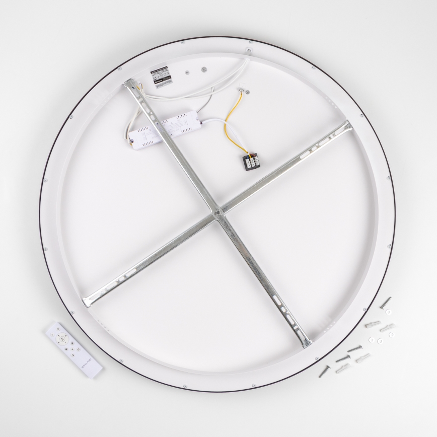 Brilagi - LED Stmívatelné stropní svítidlo FALCON II LED/108W/230V 3000-6500K pr. 80 cm černá + dálkové ovládání