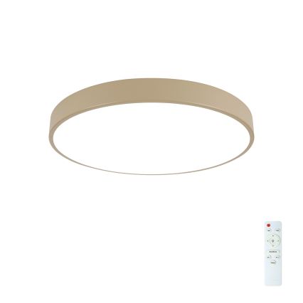Brilagi - LED Stmívatelné stropní svítidlo POOL LED/60W/230V 3000-6000K pr. 50 cm béžová + dálkové ovládání