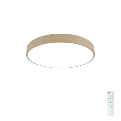 Brilagi - LED Stmívatelné stropní svítidlo POOL LED/60W/230V 3000-6000K pr. 60 cm béžová + dálkové ovládání