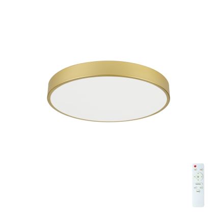Brilagi - LED Stmívatelné stropní svítidlo POOL LED/60W/230V 3000-6000K pr. 60 cm zlatá + dálkové ovládání