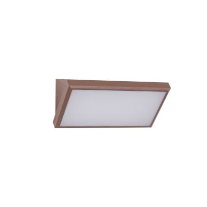 Brilagi - LED Stmívatelné venkovní nástěnné svítidlo TRIANGLE 1xE27/6W/230V 2700-6500K IP65 hnědá
