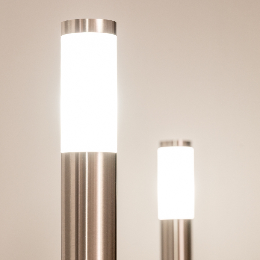 BRILAGI - LED Stmívatelná venkovní lampa ELIA 1xE27/6W/230V 2700-6500K IP44 Wi-Fi 50 cm matný chrom